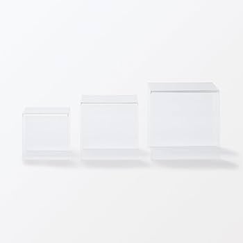 Amazon.co.jp: 無印良品 アクリルディスプレイ コの字型 3個